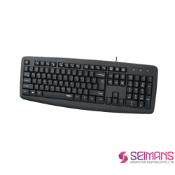 Rapoo NK2600 USB Wired Keyboard (BLACK)
